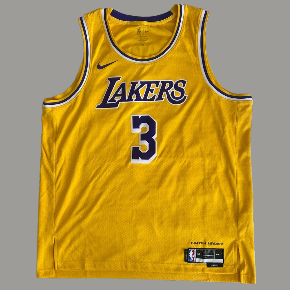 Anthony Davis Los Angeles Lakers Nike Swingman Basketball Jersey